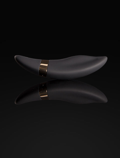 Perla Black Vibrating Thong