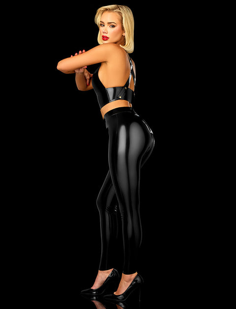 Latex 2.0 Black Leggings