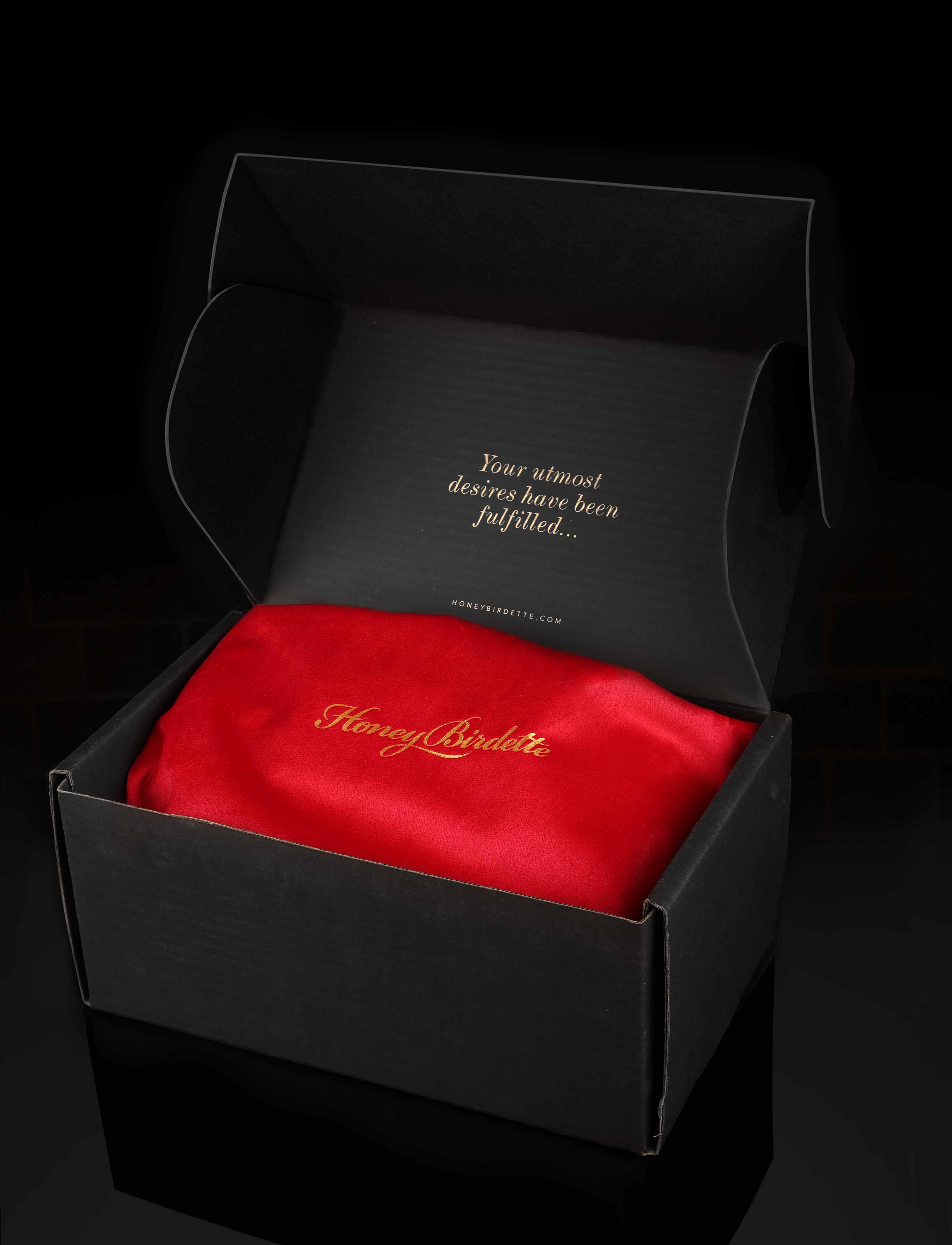 Red Velvet Gift Bag