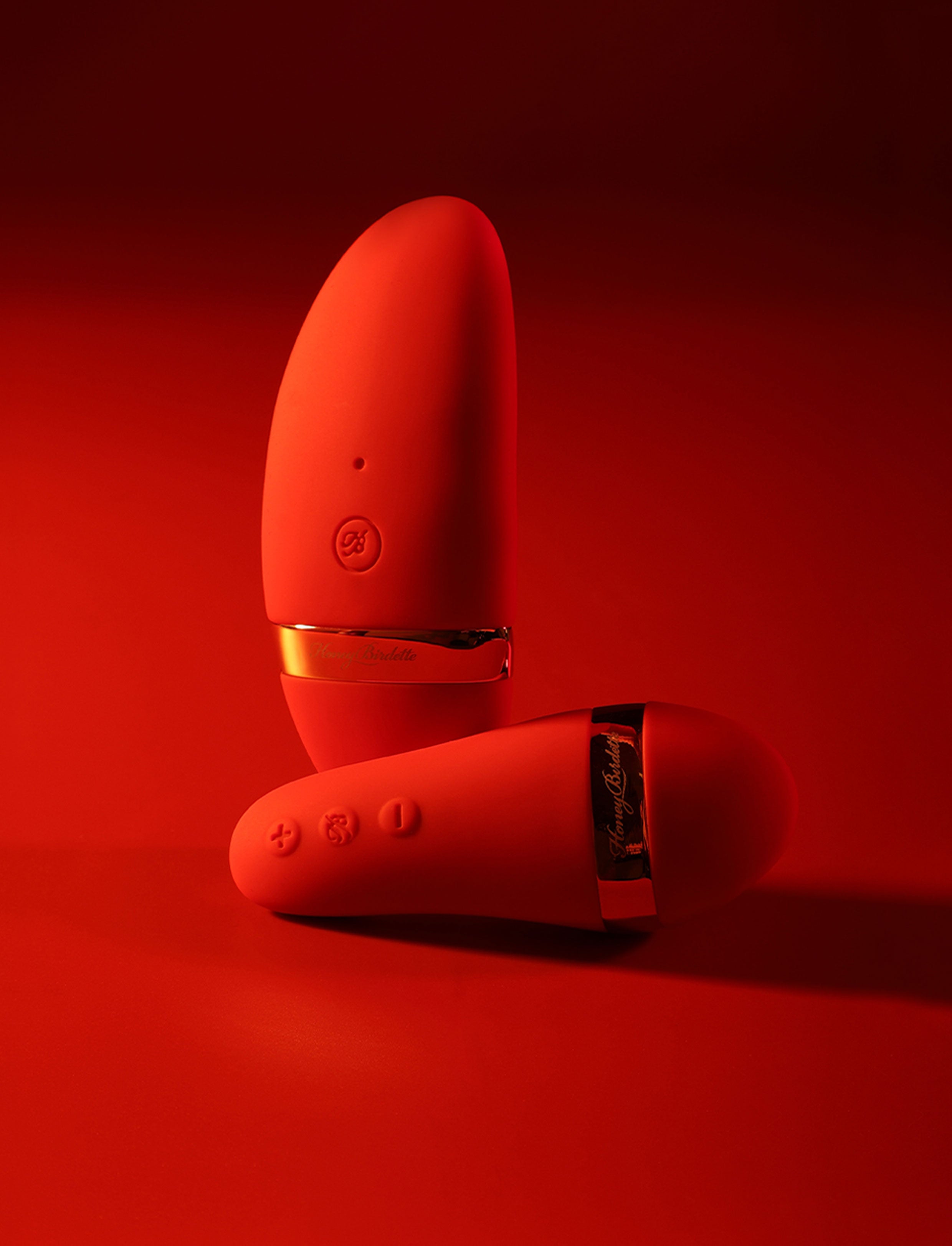 Perla Red Vibrating Thong