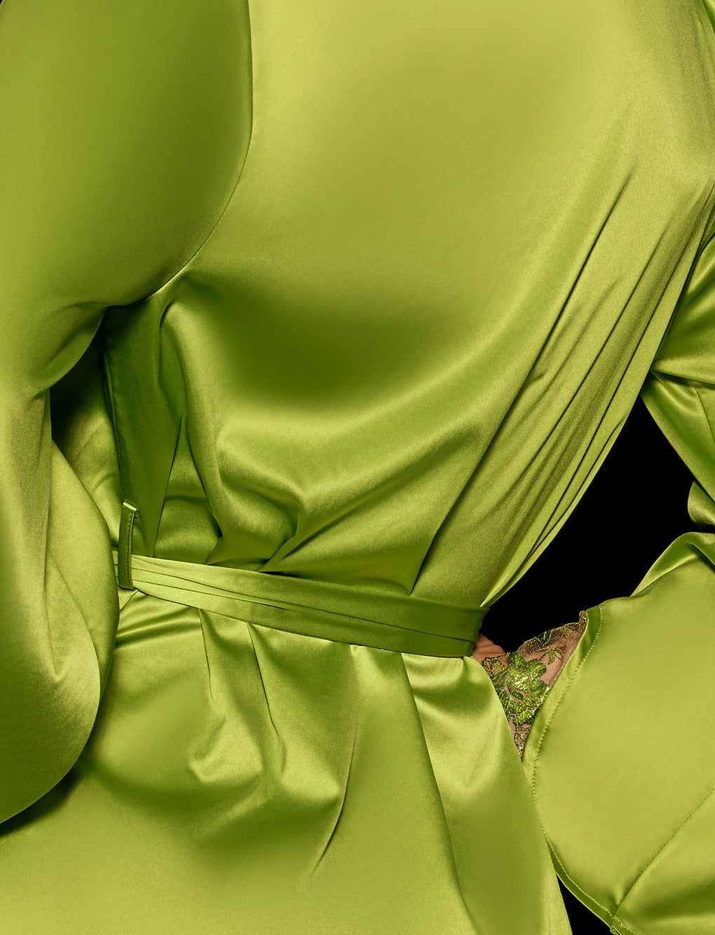 Whitney Chartreuse Robe