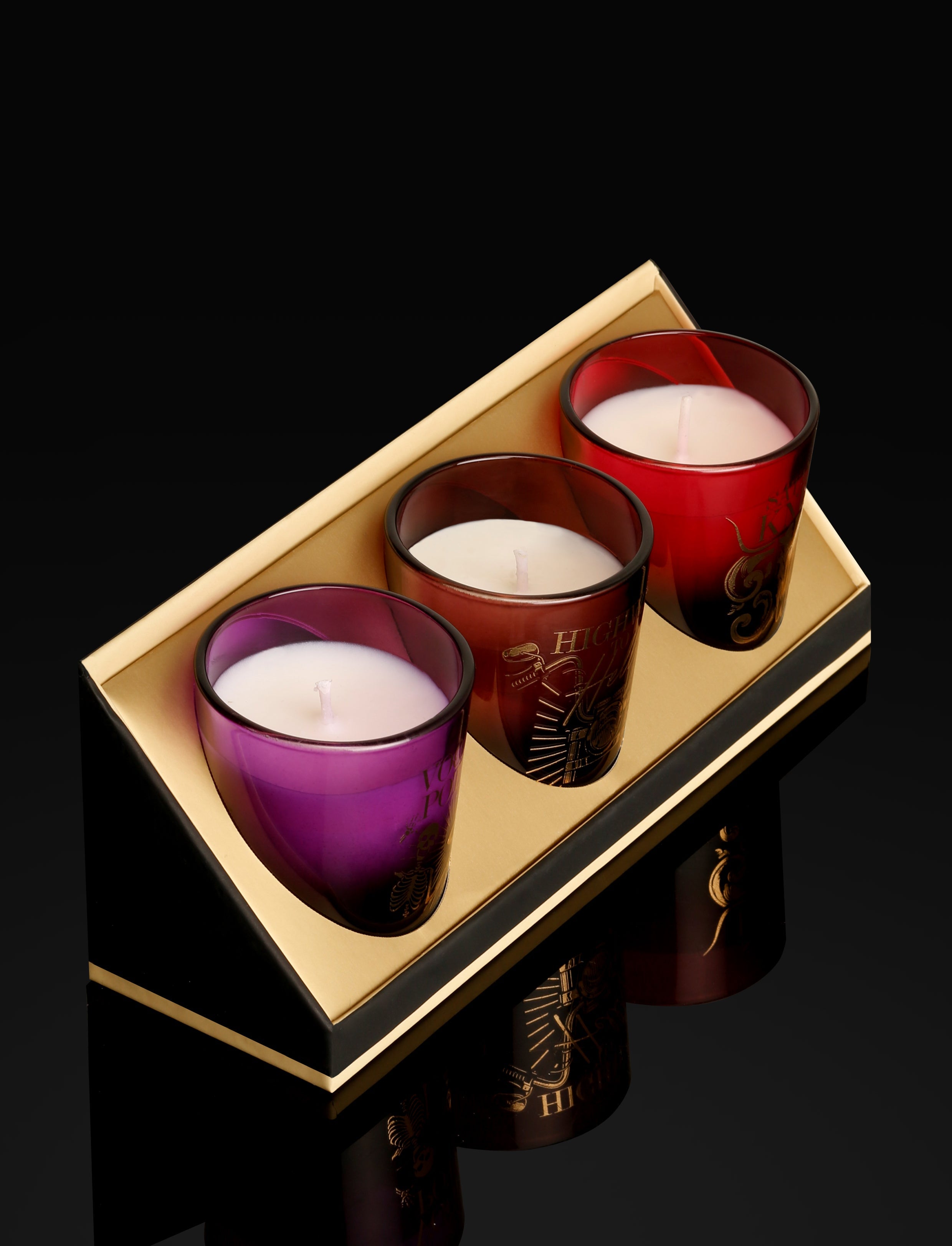 Mini Massage Candles Trio