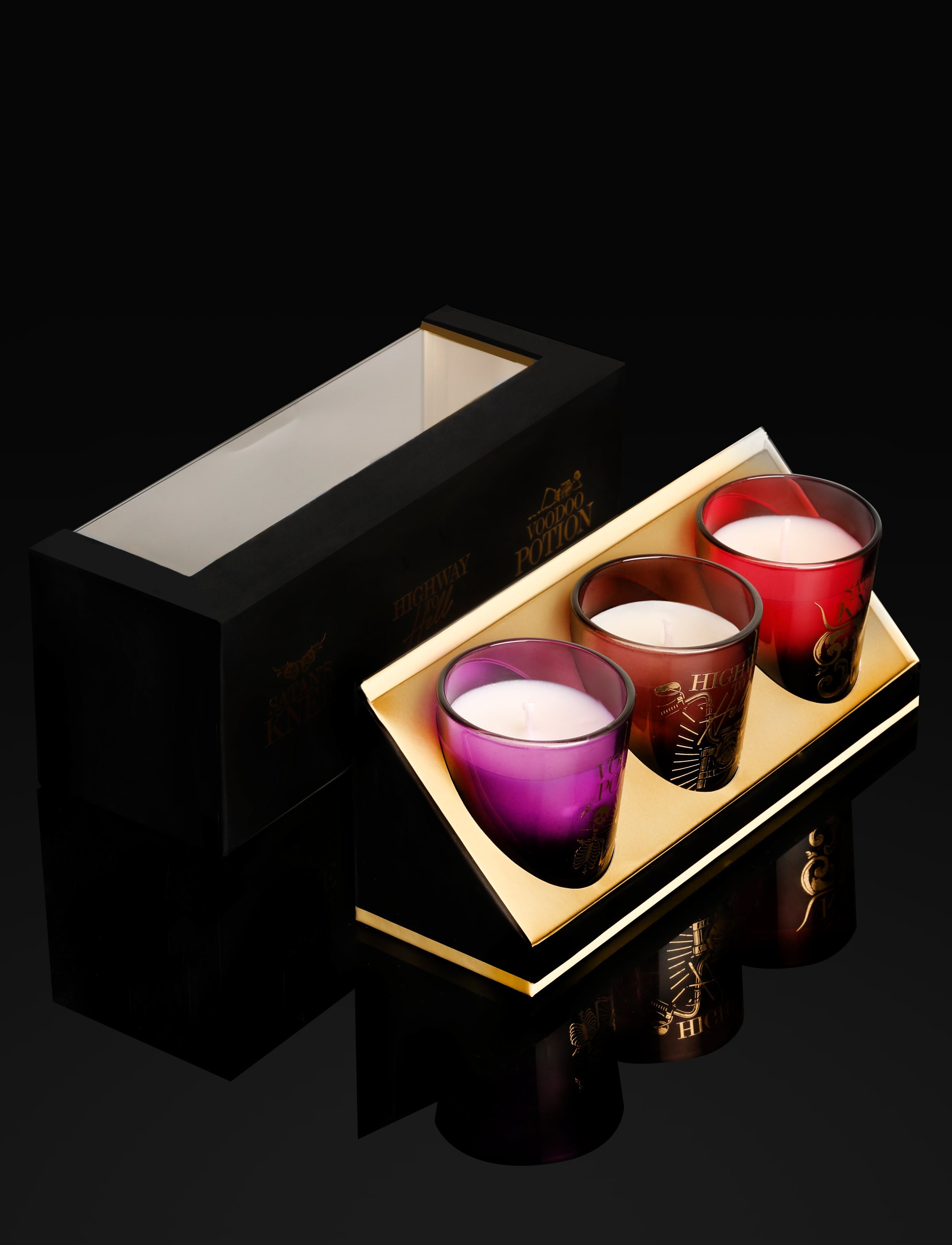 Mini Massage Candles Trio
