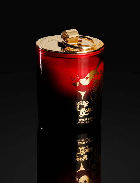 Cherry Bomb Massage Candle