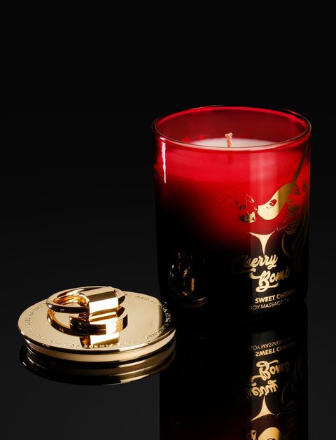Cherry Bomb Massage Candle