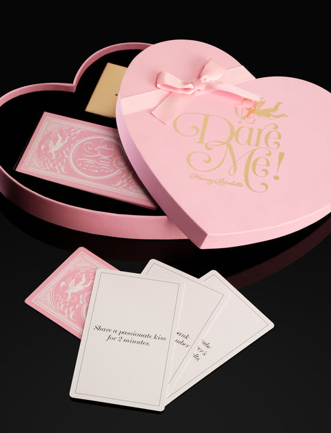 Pink Heart Dare Me Card Game