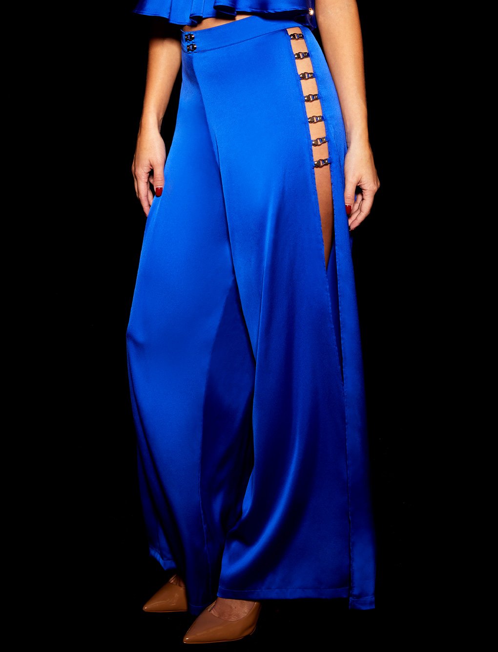 Melissa Blue Pants Set