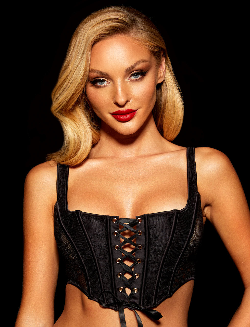 Rebecca Black Corset 3 Piece Set